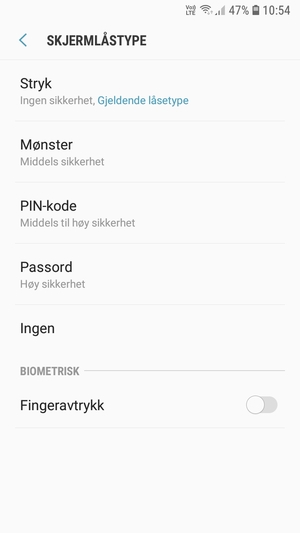 Velg Mønster