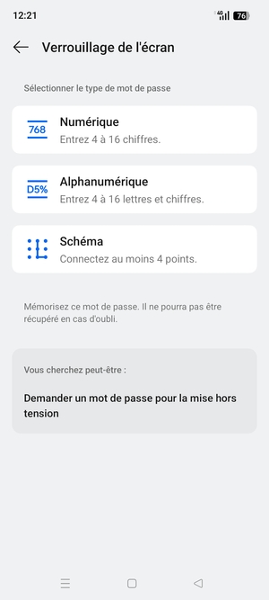 Sélectionnez Schéma