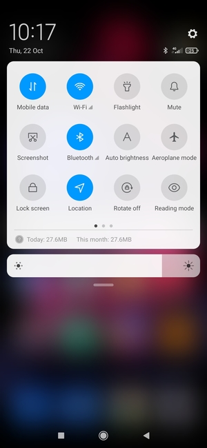 Turn off Wi-Fi and Bluetooth