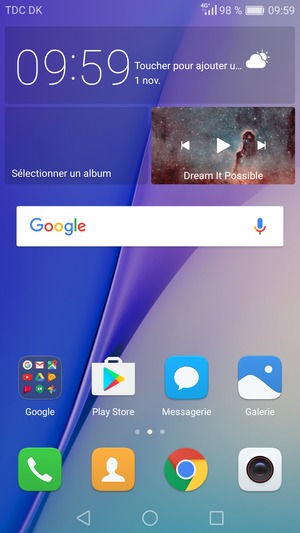 Sélectionnez Play Store