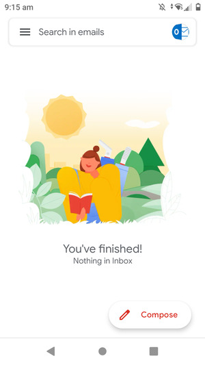 Your Hotmail is ready to use