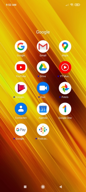 Selecteer Gmail
