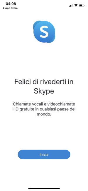 L'app è pronta per l'uso