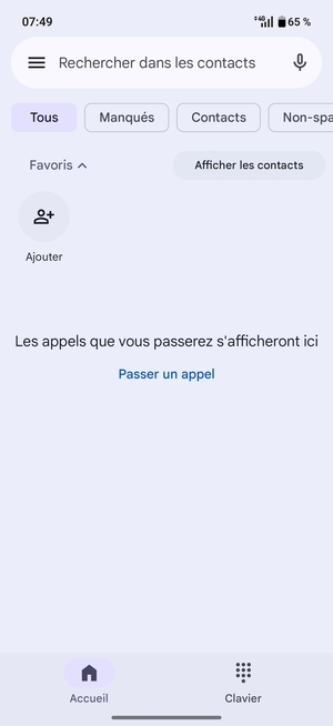 Sélectionnez Clavier