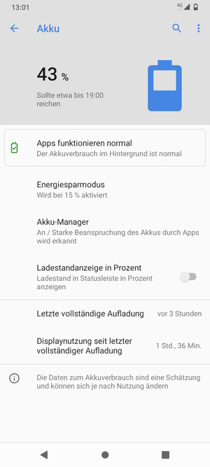 Wählen Sie Energiesparmodus