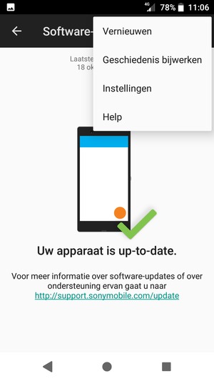 Selecteer Vernieuwen
