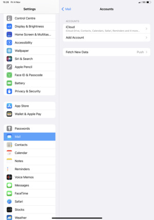 Select Add Account