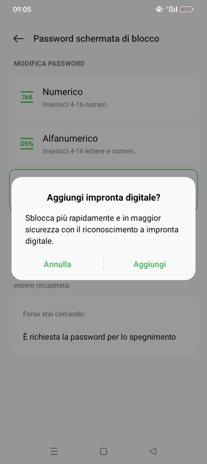 Seleziona la tua opzione preferita