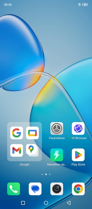 Sélectionnez Gmail