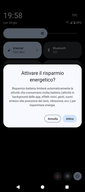Seleziona Attiva