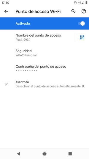 El teléfono ha sido configurado para su uso como módem