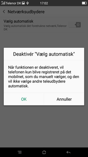 Vælg OK