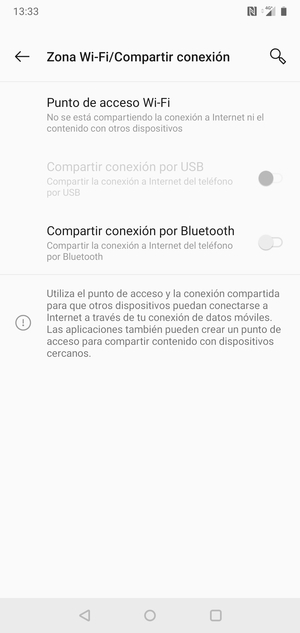 Seleccione Punto de acceso Wi-Fi