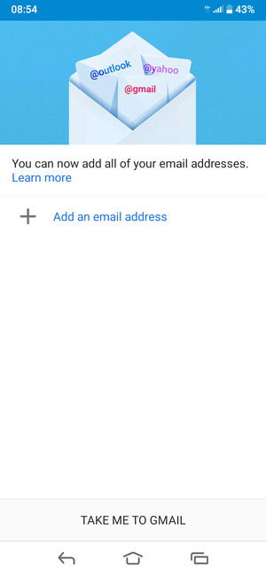 Select Add an email address