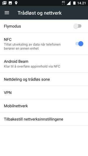 Velg Mobilnettverk