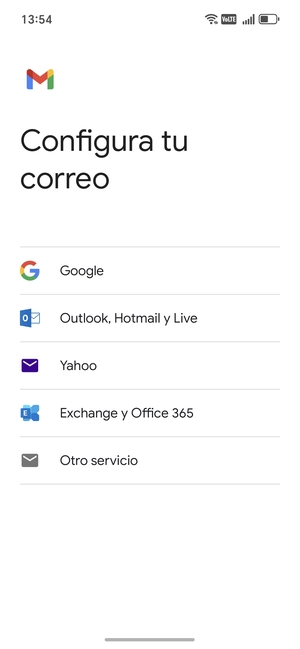 Seleccione Otro servicio