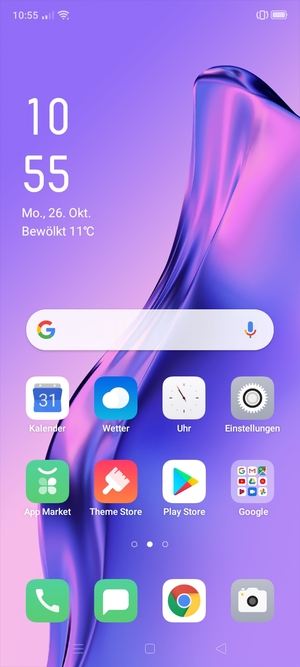 Wählen Sie Einstellungen