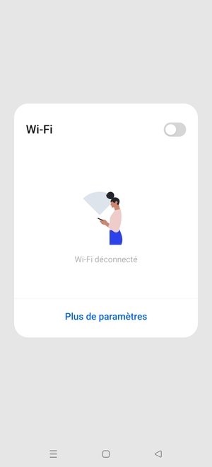 Sélectionnez le bouton Retour