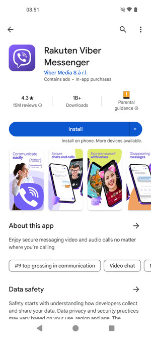 Select Install