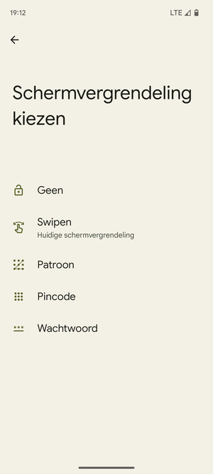 Selecteer Patroon