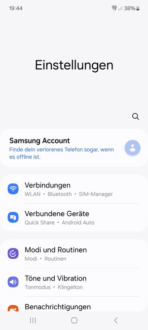 Wählen Sie Verbindungen