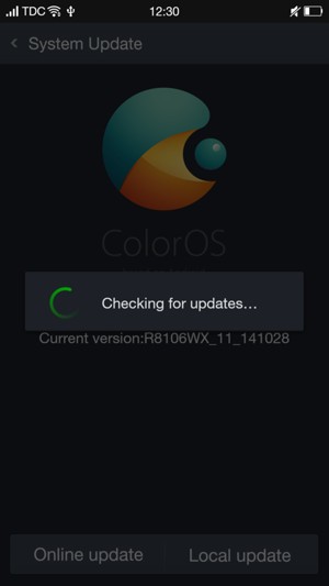 Wait for the search to finish