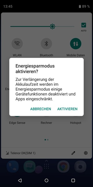 Wählen Sie AKTIVIEREN