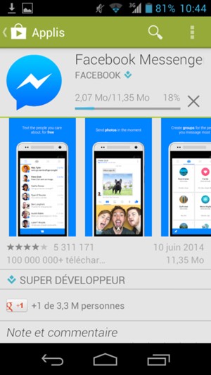 Veuillez attendre la fin du téléchargement