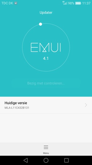 Wacht tot de zoekopdracht beëindigd is