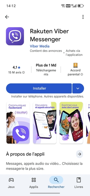 Sélectionnez Installer