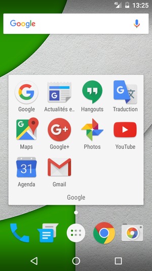 Sélectionnez Gmail
