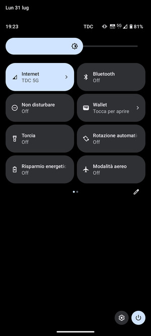 Seleziona Risparmio energetico