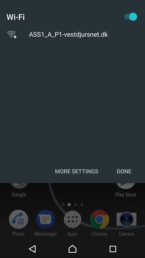 Turn off Wi-Fi