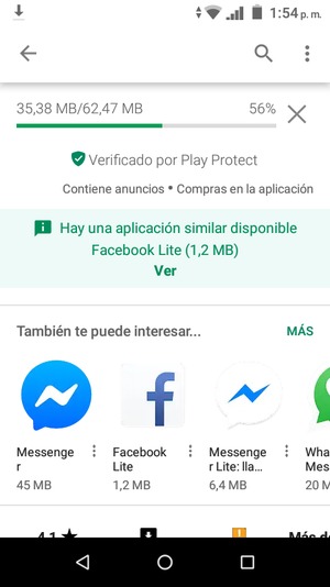 Espere a que el proceso de instalación finalice