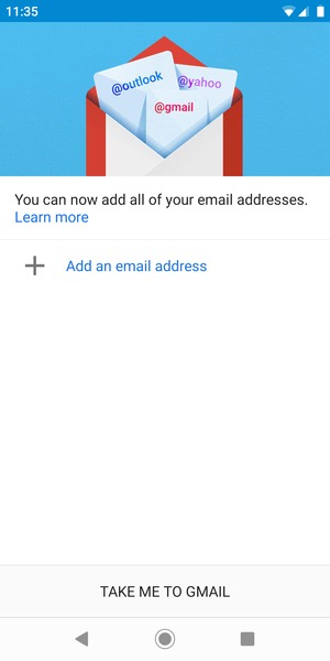 Select Add an email address