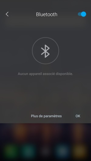 Désactiver le Bluetooth