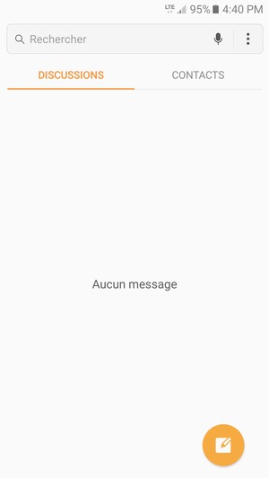 Sélectionnez le bouton du Menu