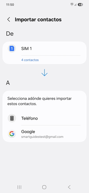Seleccione  Google