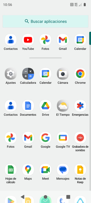 Seleccione Contactos