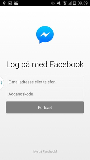 Din app er klar til brug