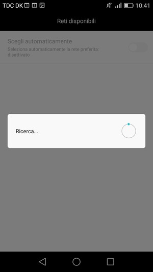 Attendi il completamento della ricerca