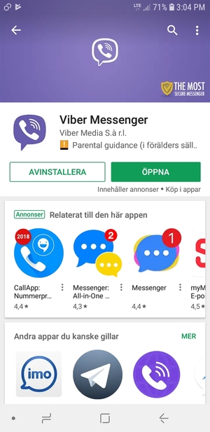 Välj ÖPPNA