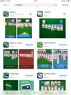 Selecteer DOWNLOAD