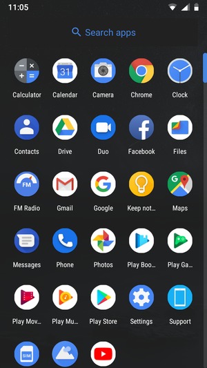 Select Settings