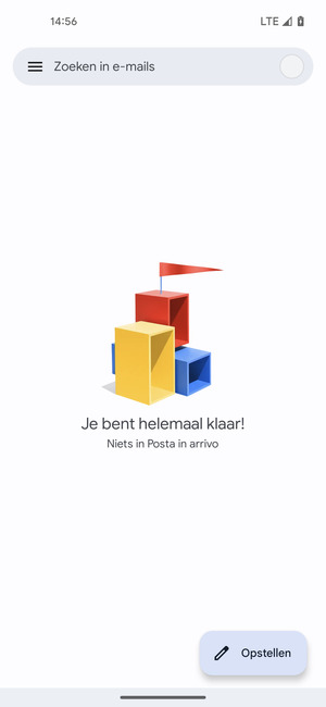 Uw Gmail is klaar voor gebruik