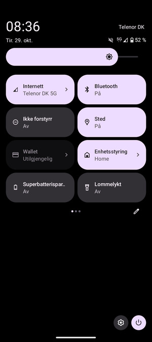 Slå av Bluetooth