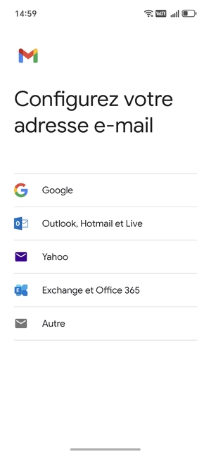 Sélectionnez Autre