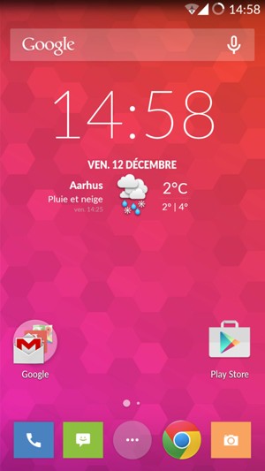 Sélectionnez Applis