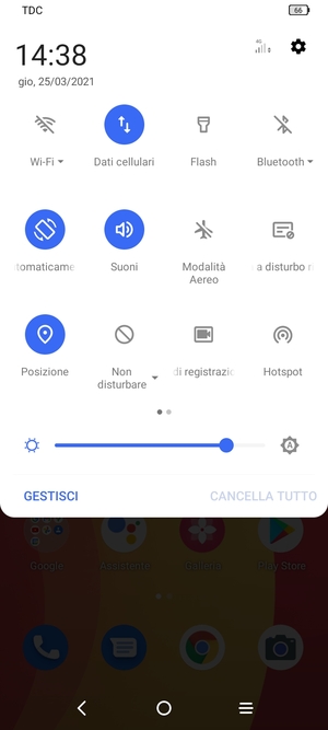 Disattiva Posizione