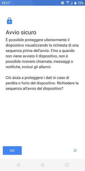 Seleziona la tua opzione preferita